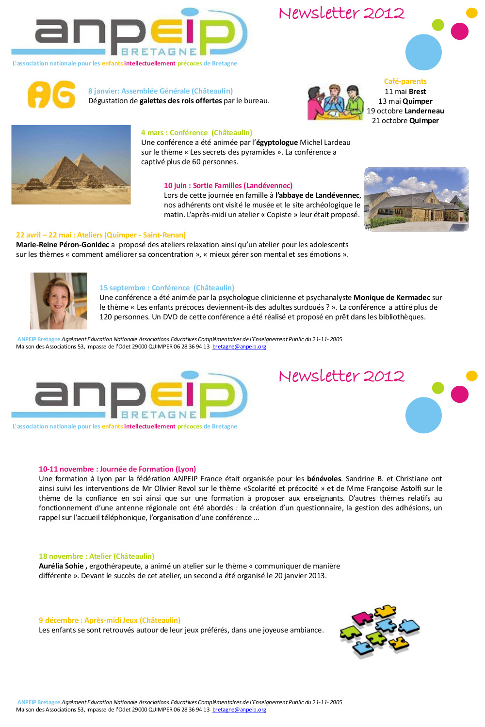 ANPEIPBretagne newsletter2012