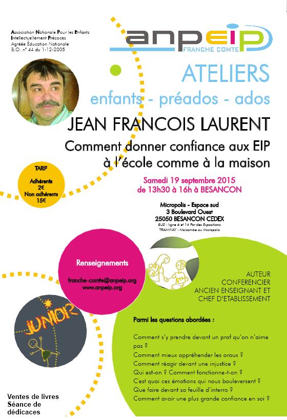 Ateliers JFLaurent sept2015