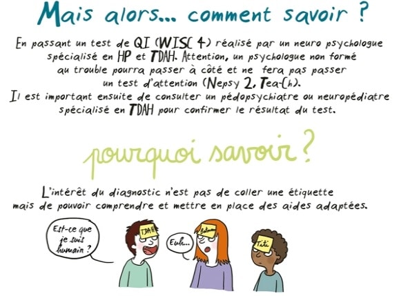 Erreurs de diagnostic entre TDA/H et haut potentiel